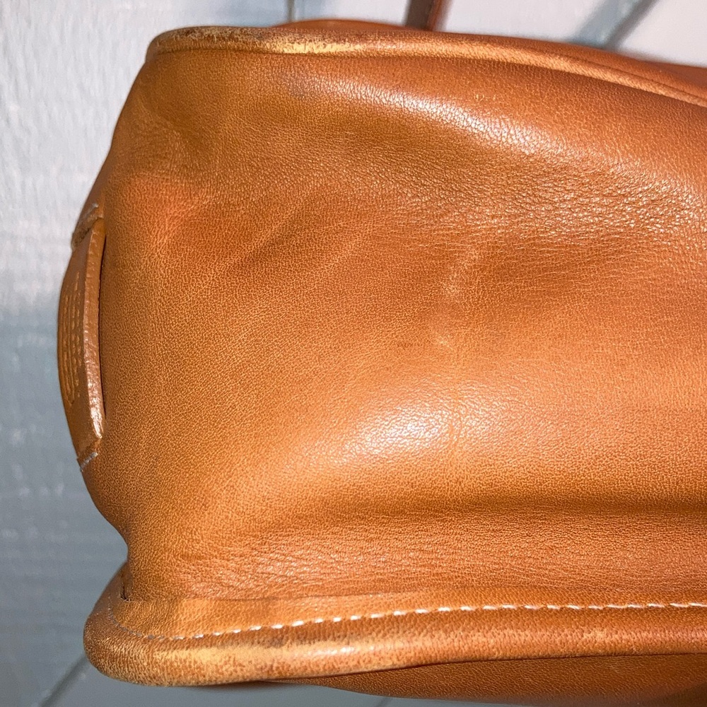 VINTAGE Coach Hampton Tan crossbody medium messenger K1S-7750 - Picture 14 of 14
